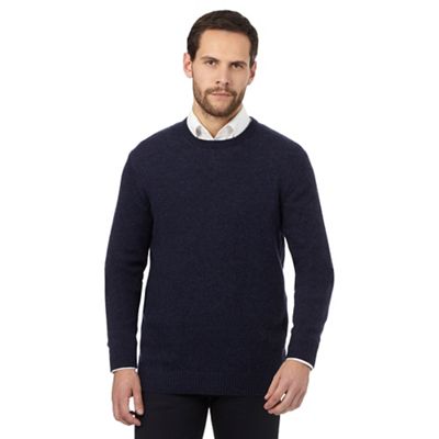 The Collection Blue lambswool blend jumper